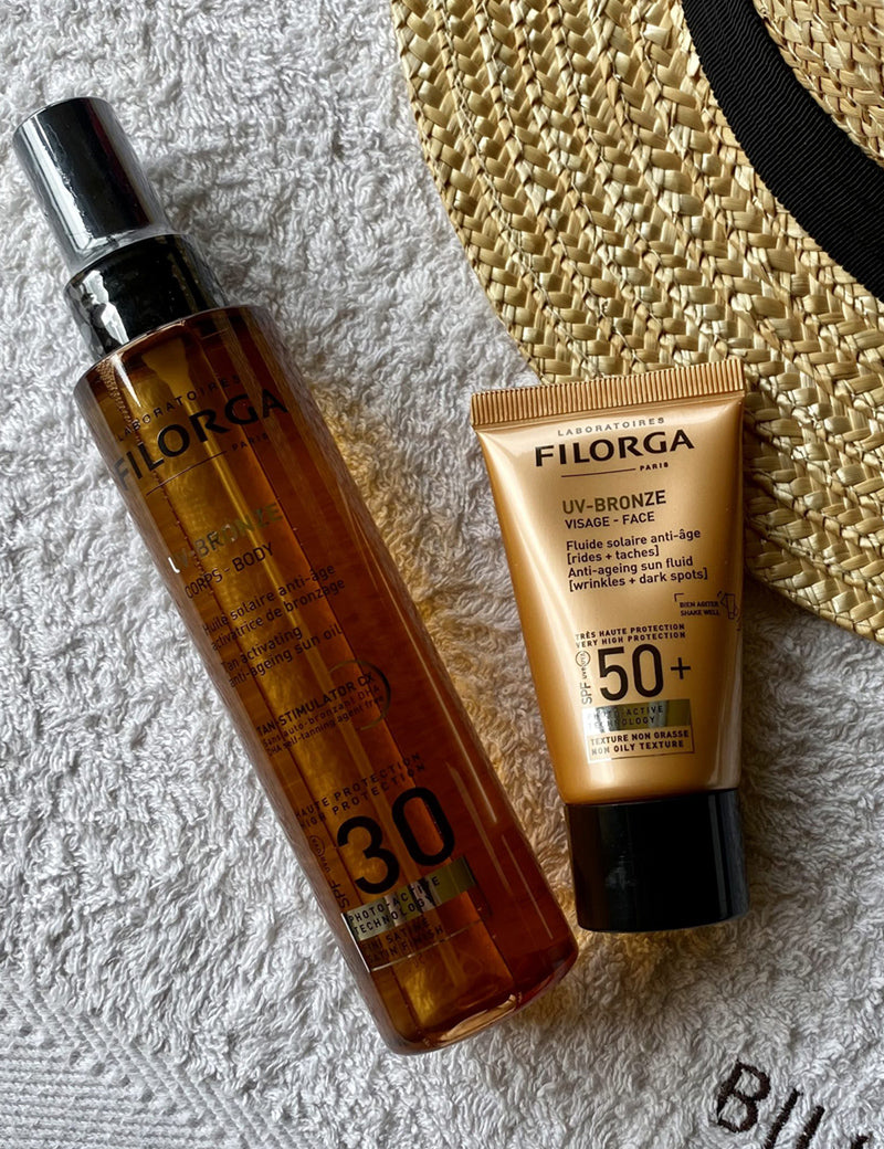 UV-BRONZE FACE - Fluido Solar Antiedad SPF50+